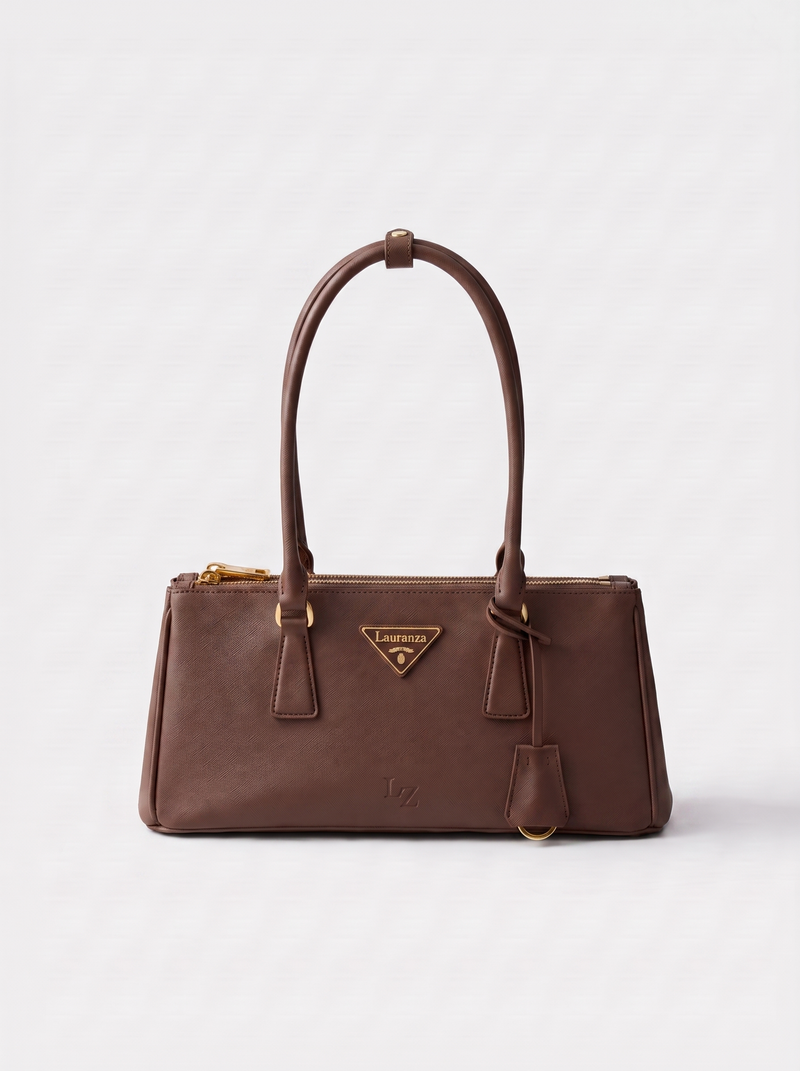 Lauranza Roma small leather top-handle bag